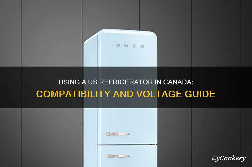 can i use a us refrigerator in canada