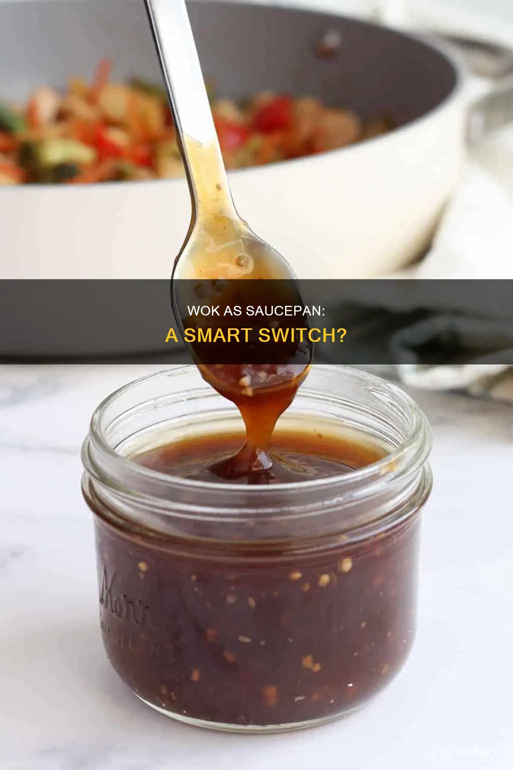 can I use a wok as a sauce pan