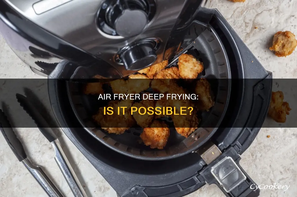 can i use air fryer for deep frying