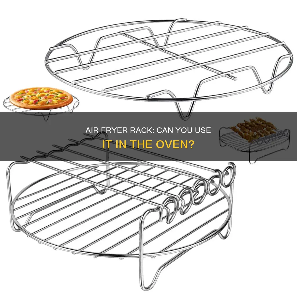 can i use air fryer rack in oven