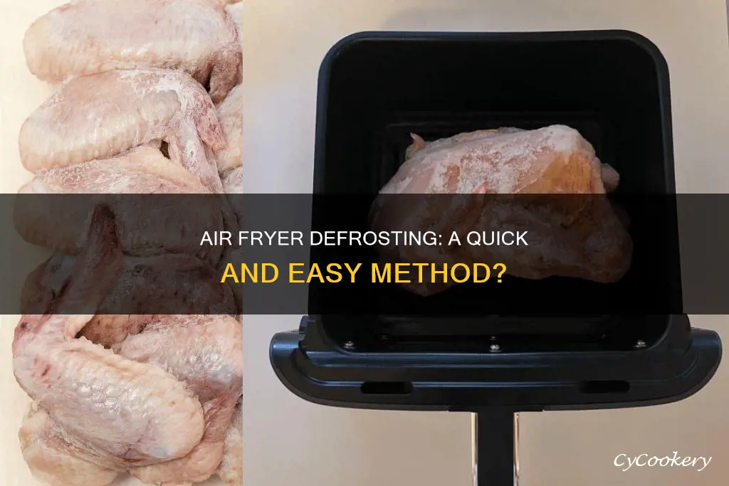 can i use air fryer to defrost