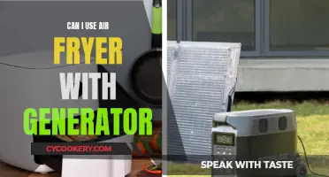 Air Fryer and Generator: Can They Work Together?