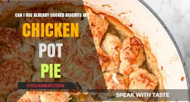 Using Cooked Biscuits in Chicken Pot Pie: Good Idea?