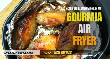 Using Aluminum Foil in a Gourmia Air Fryer