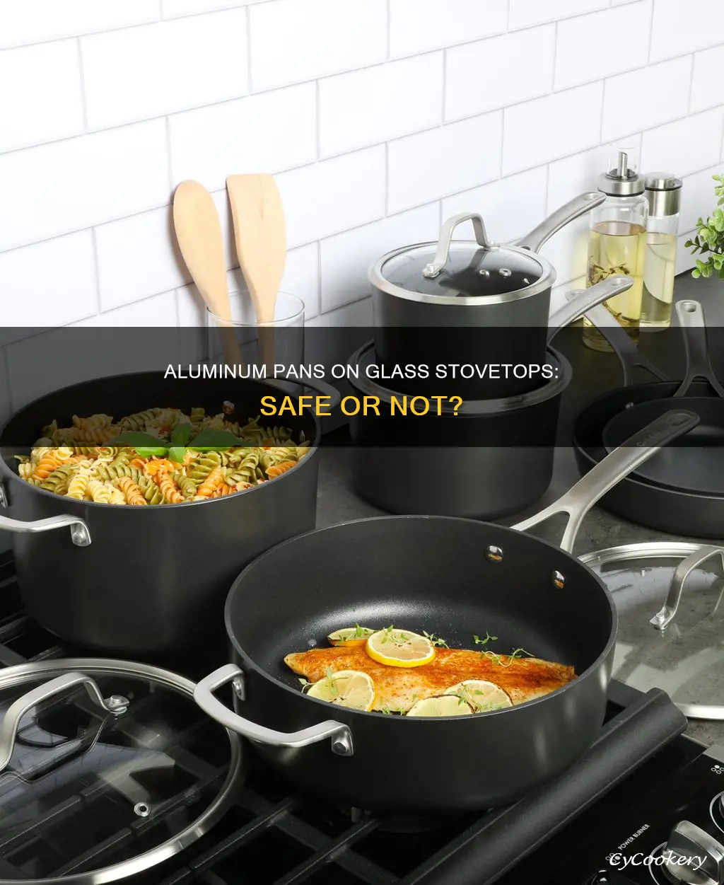 can I use aluminum pan on glass top stove