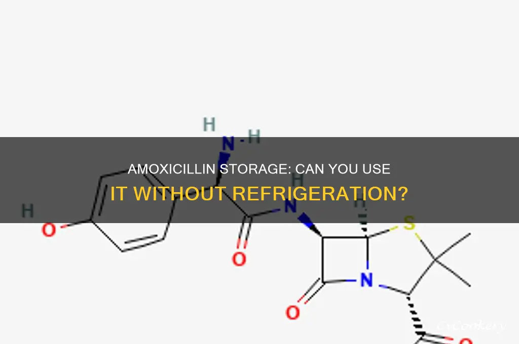 can i use amoxicillin if not refrigerated