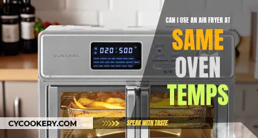 Air Fryer and Oven: Same Temps, Different Results?