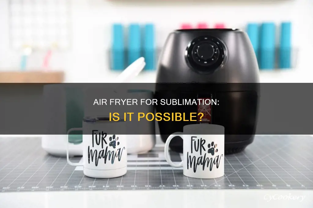 can i use an air fryer for sublimation