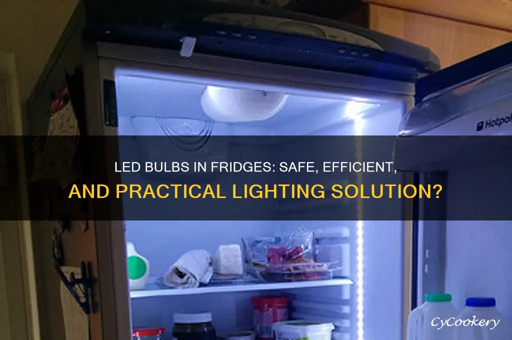 can i use an led bulb in a refrigerator