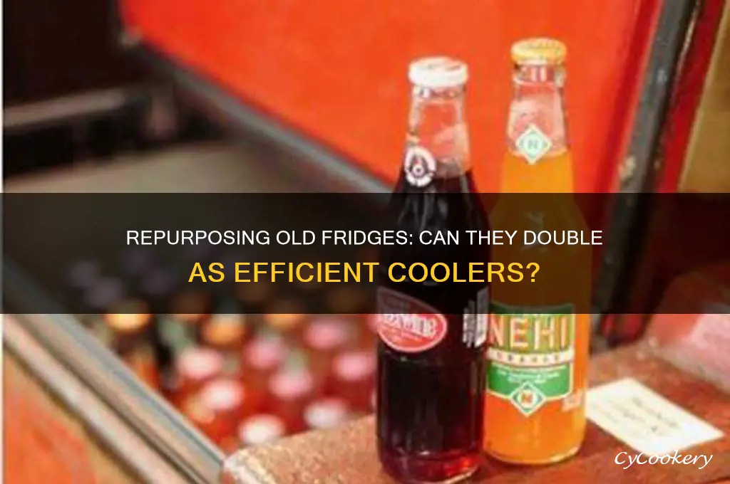 can i use an old refrigerator as a cooler