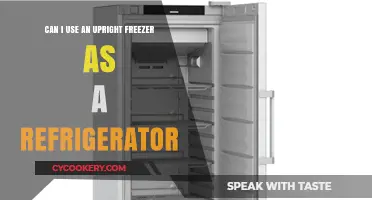 Using an Upright Freezer as a Fridge: Pros, Cons, and Tips