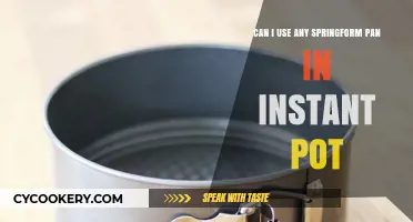 Springform Pans: Instant Pot Compatible?