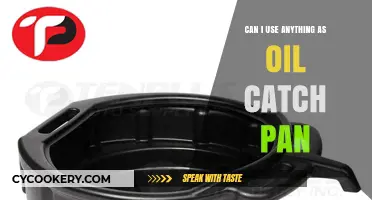 Creative Oil Catch Pan Options: What's Possible?