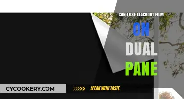 Blackout Film: Dual Pane-Friendly?