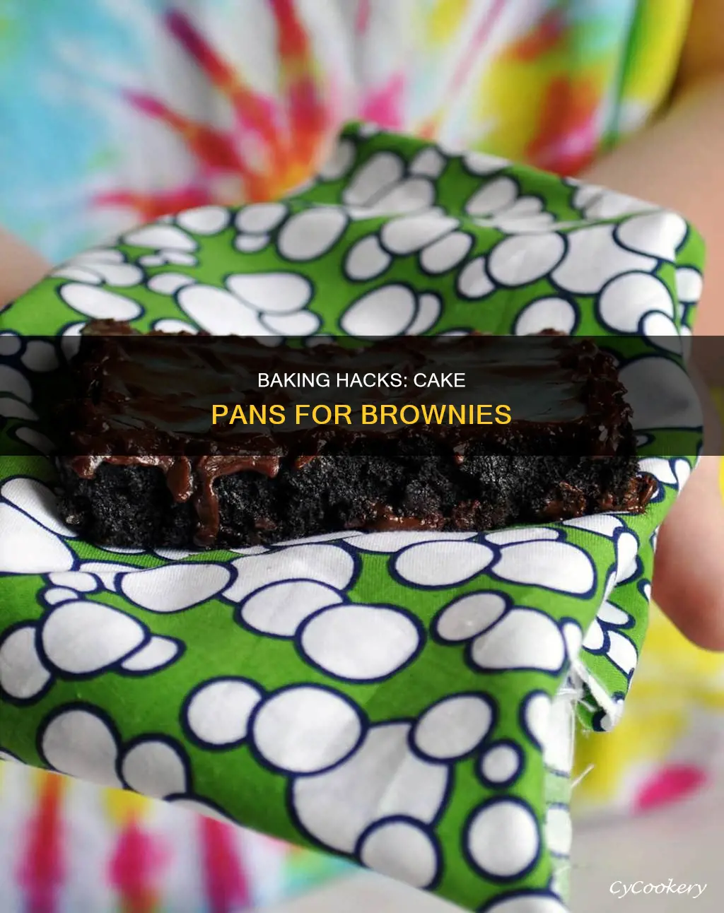 can I use cake pan for browines