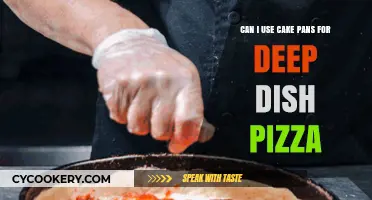 Deep-Dish Pizza: Cake Pans to the Rescue!