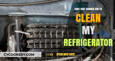 Using Canned Air to Clean Your Refrigerator: Safe or Risky?