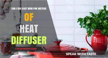 Cast Iron Pans: A Perfect Heat Diffuser Alternative