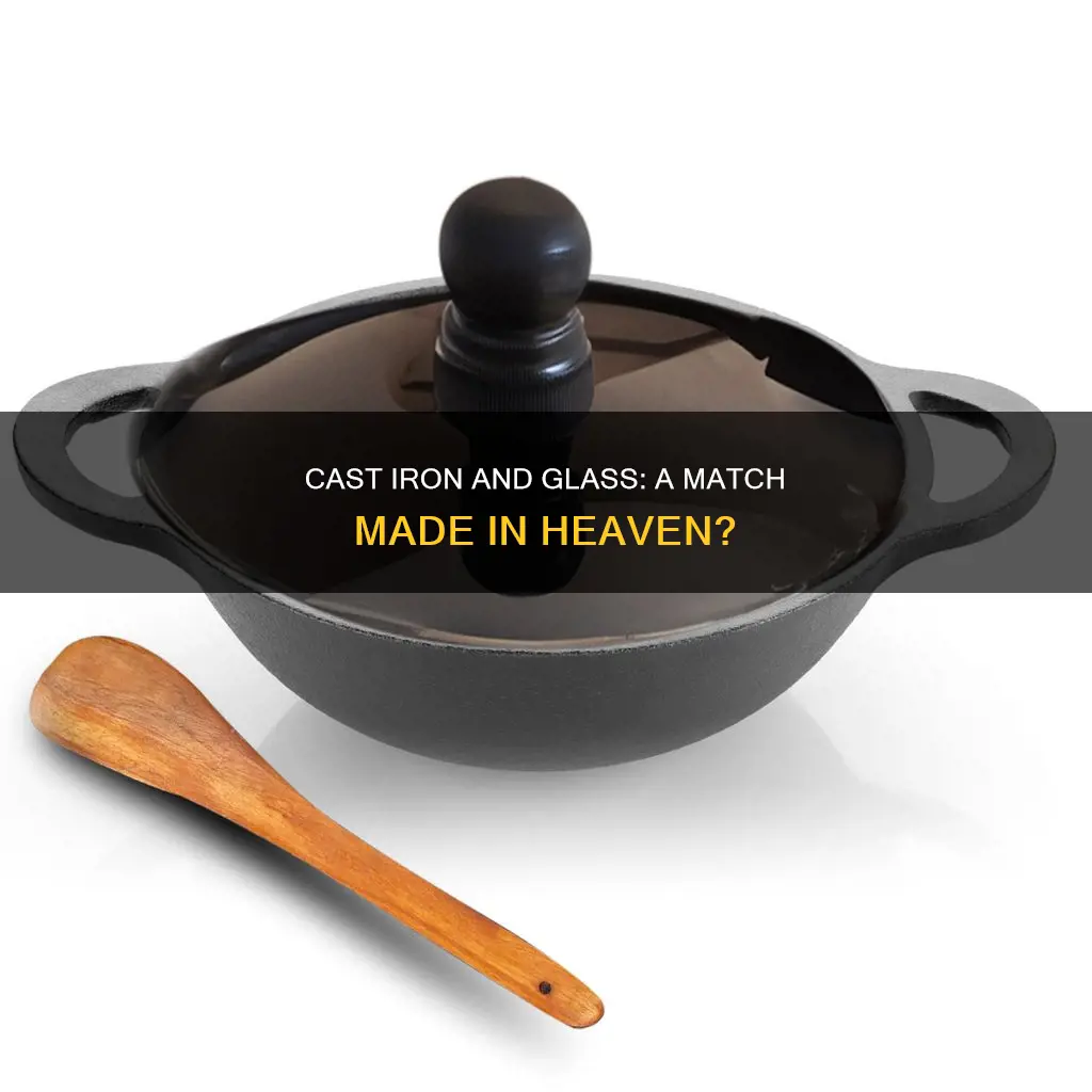 can I use cast iron pan on glass cooktop