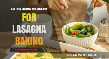 Ceramic Non-Stick Pans: Bake Lasagna with Ease