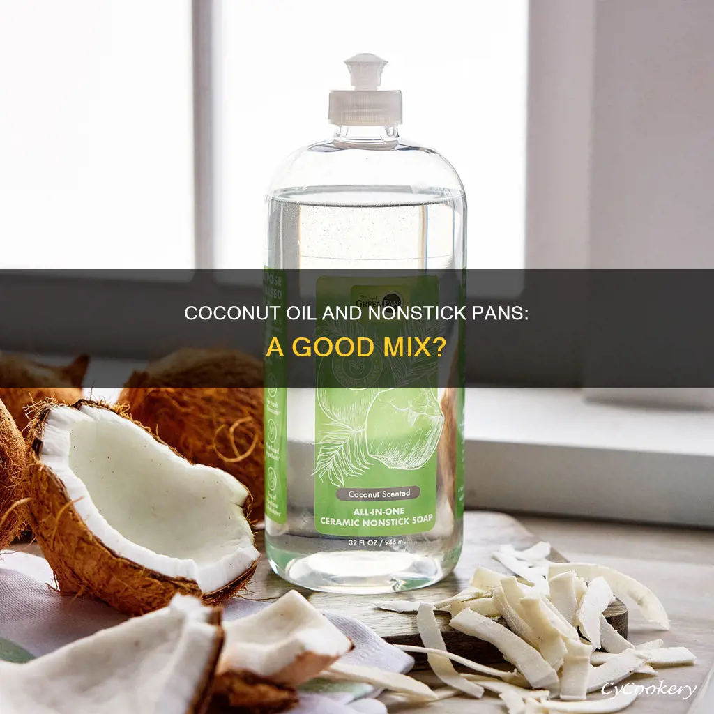 can I use coconut oil in a nonstick pan