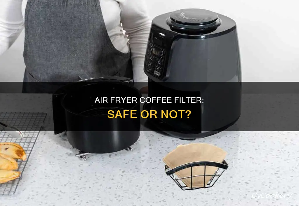 can i use coffee filter in air fryer