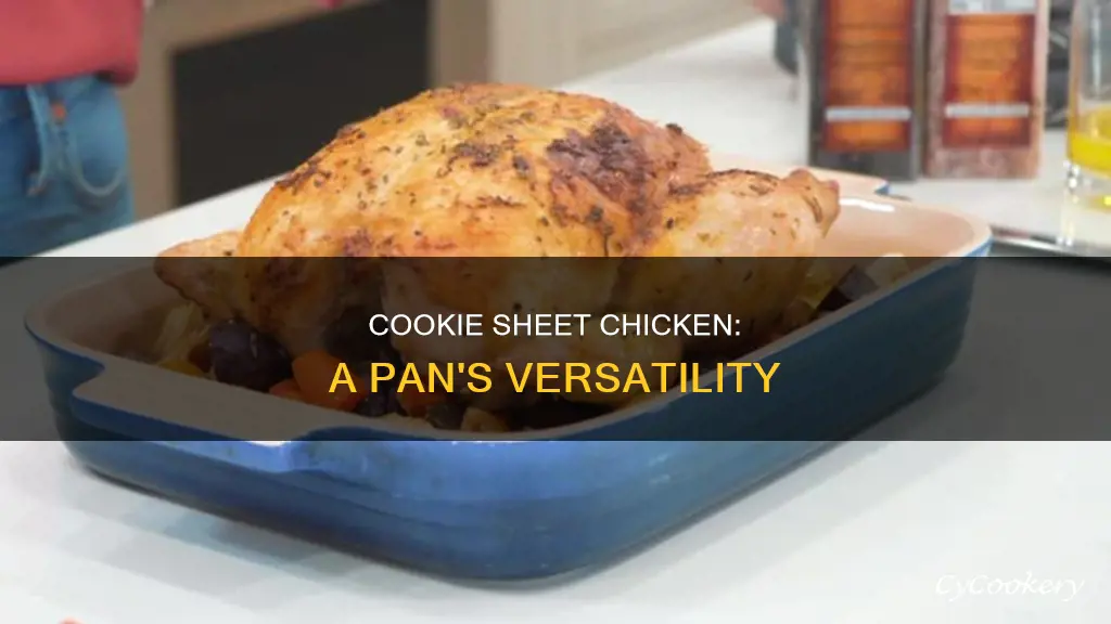 can I use cookie pan for chicken