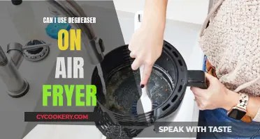 Using Degreaser in an Air Fryer: Safe or Not?