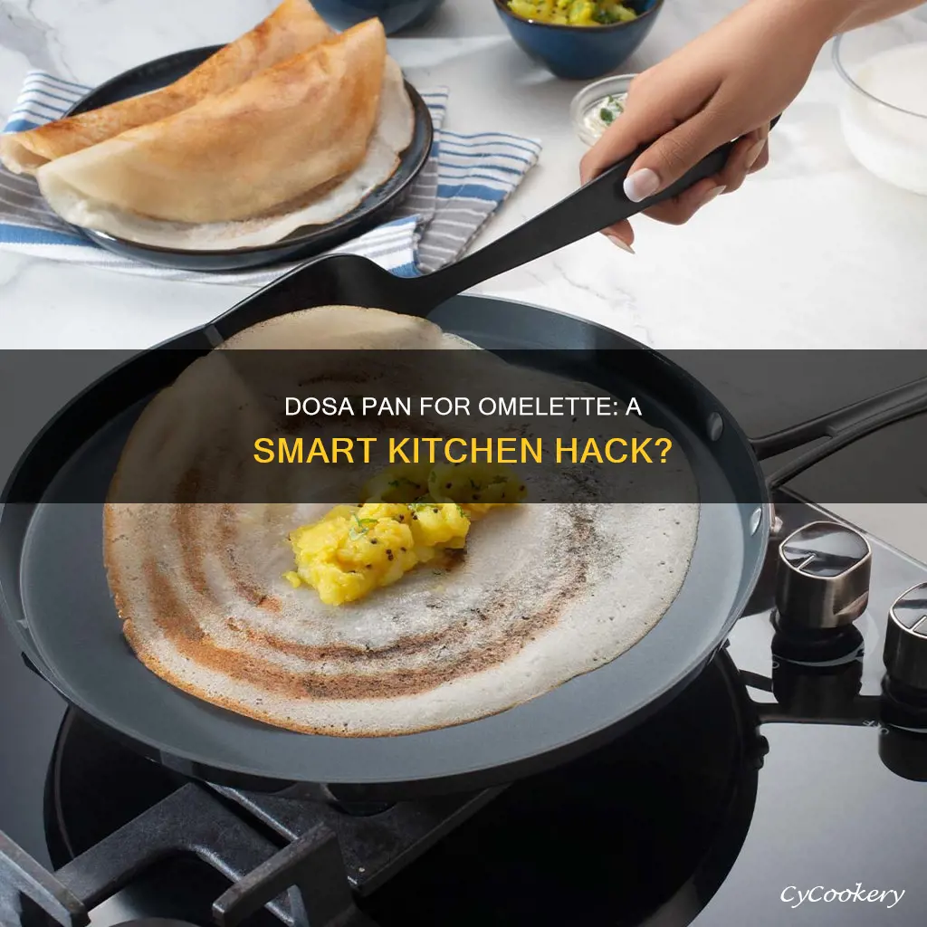 can I use dosa pan to make omlette
