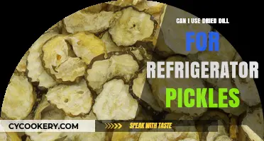 Using Dried Dill for Refrigerator Pickles: Tips and Tricks