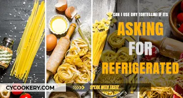 Dry vs. Refrigerated Tortellini: Can You Substitute in Recipes?