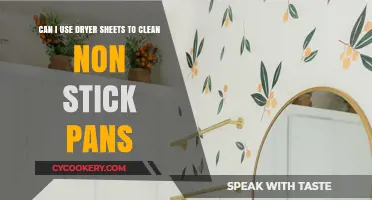 Dryer Sheets: A Non-Stick Pan Cleaning Alternative?