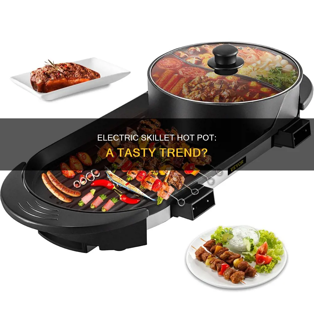 can I use electric skillet for hot pot