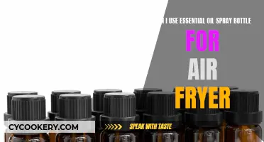 Essential Oil Spray Bottles: Safe for Air Fryers?