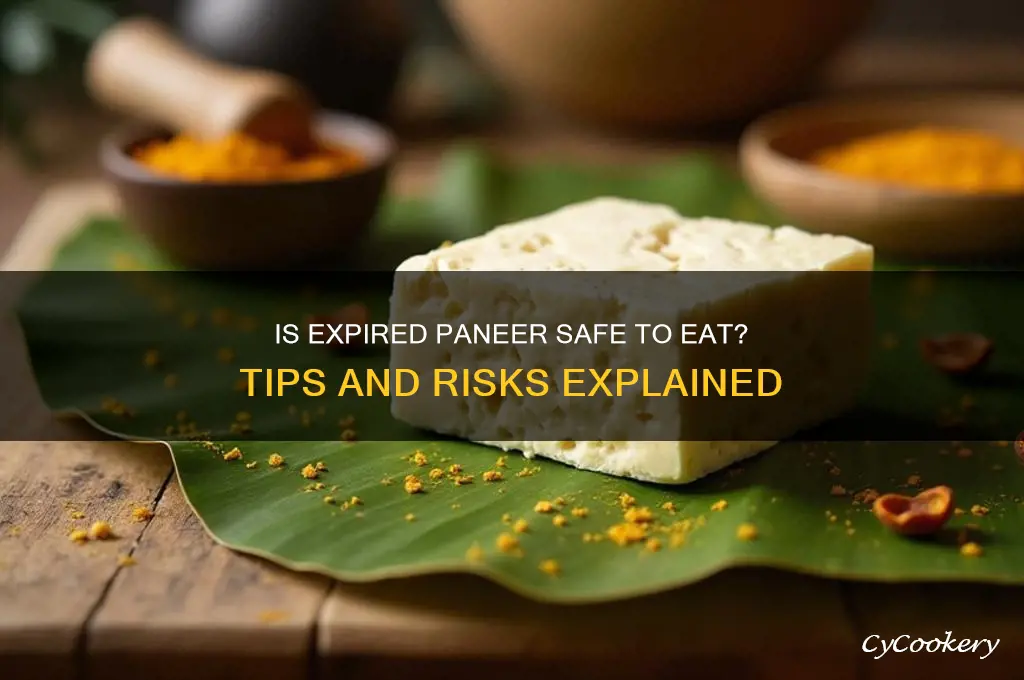 can I use expired paneer