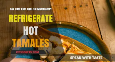Fast Cool Method: Safely Refrigerating Hot Tamales Quickly and Effectively