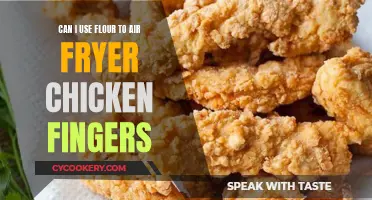 Air Fryer Chicken Fingers: Flour or Not?