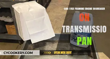 Foaming Engine Degreaser: Safe for Transmission Pan?