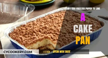Freezer Paper for Lining Cake Pans: Does it Work?