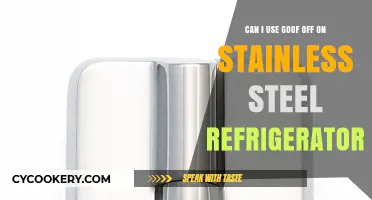 Using Goof Off on Stainless Steel Refrigerators: Safe or Risky?