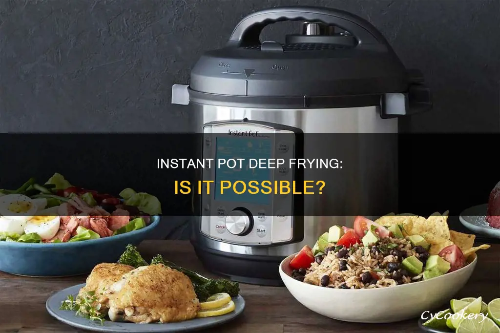 can i use instant pot as deep fryer