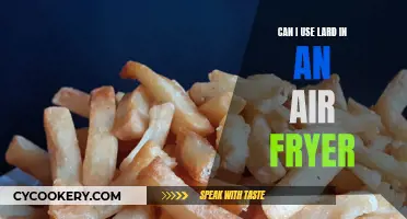 Air Frying with Lard: Is It Possible?