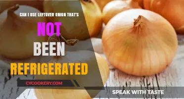 Using Leftover Onion: Safe Practices for Unrefrigerated Storage Explained