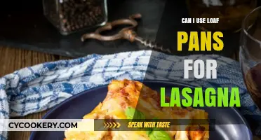 Loaf Pans for Lasagna: A Creative Cooking Solution
