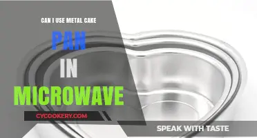 Metal Cake Pans in Microwave: Safe or Not?
