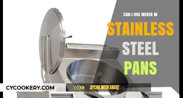 Mixers and Steel Pans: Safe to Use?