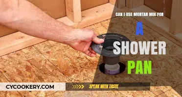 The Right Mortar Mix for a Shower Pan?
