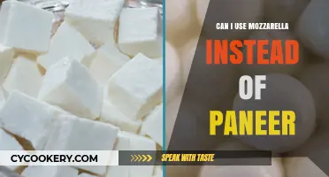 Mozzarella and Paneer: What's the Difference and Can You Substitute?