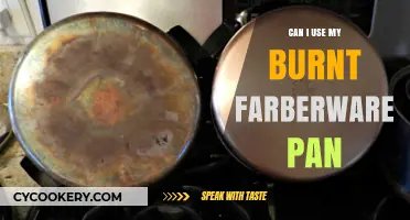 Should You Use Your Burnt Farberware Pan?