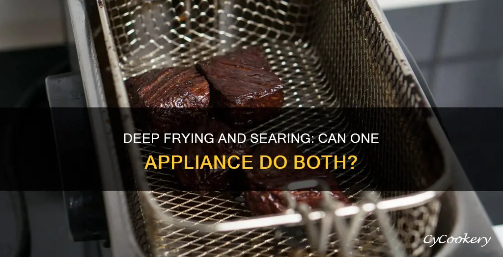 can i use my deep fryer to sear